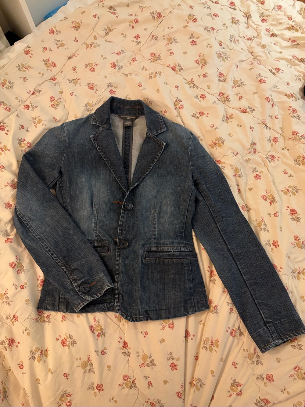Vintage Banana Republic Denim Blazer